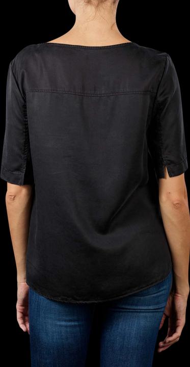 Produktbild Marc O'Polo Short Sleeve Shirt dusty black (XXS)