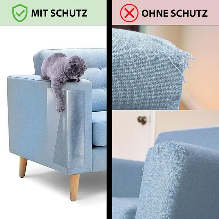 Actual product image Hermex Scratch protection Scratch-stop anti-scratch film Cat furniture protector Wall protection (Cat)