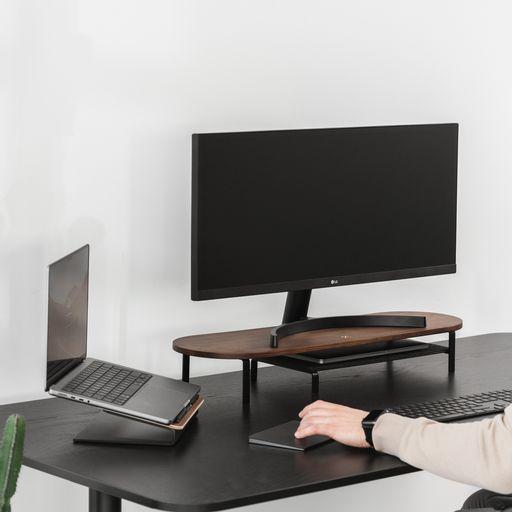 Image du produit Woodcessories Support d'écran Single chêne