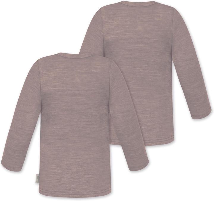 Produktbild Normani 2er Pack Baby Merino Longsleeve „Taupo" - 9465 (110)