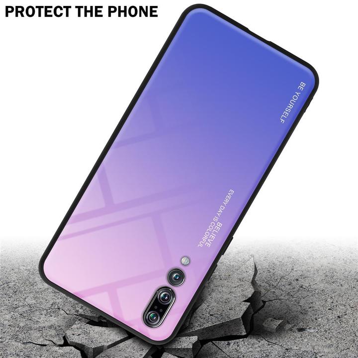 Actual product image Cadorabo TPU 2 colors glass cover (Huawei P20 Pro, Huawei P20 Plus)