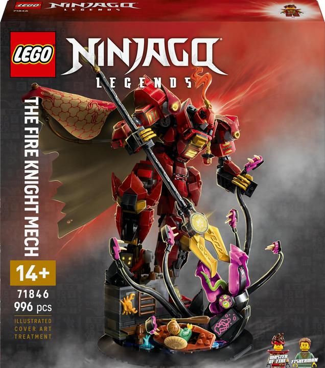 LEGO De vuurridder Mech (71846, LEGO Ninjago)
