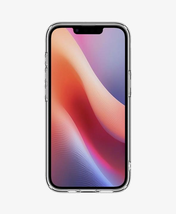 Actual product image Spigen Ultra Hybrid MagFit Kunststoff Back Cover Durchsichtig/Schwarz Apple iPhone 16e (Apple iPhone 16e)