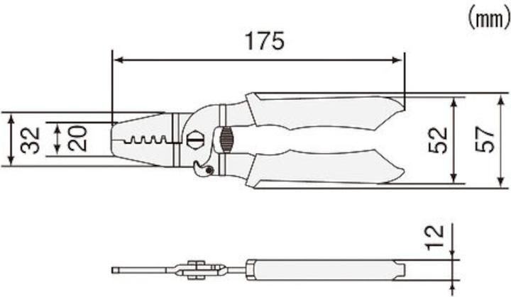 Image du produit Engineer PA-21 Pince à sertir (175 mm)