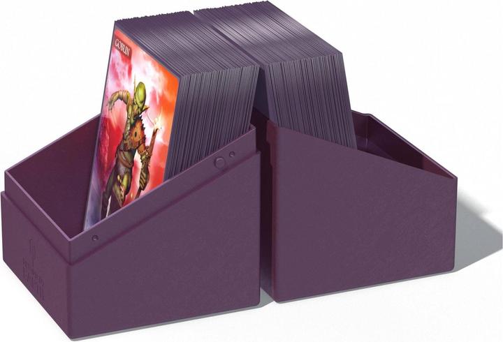 Actual product image Ultimate Guard Card Box Boulder Deck Case Standard Size 100+ Purple