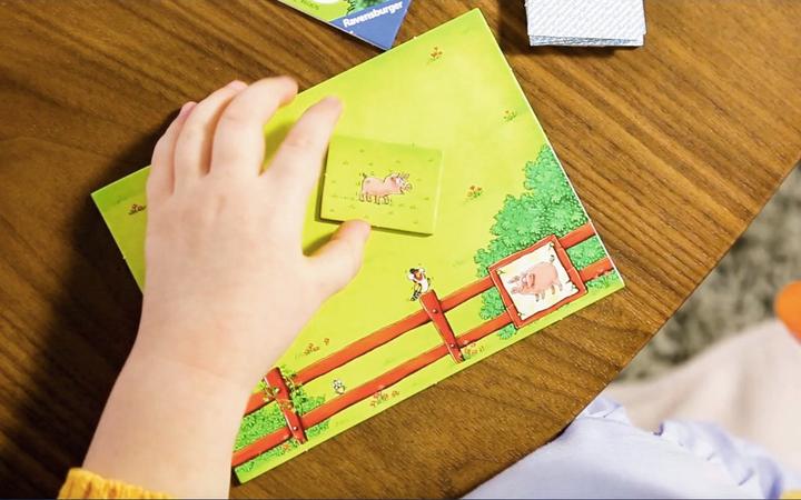 Actual product image tiptoi educational game puzzle fun on the farm (German)