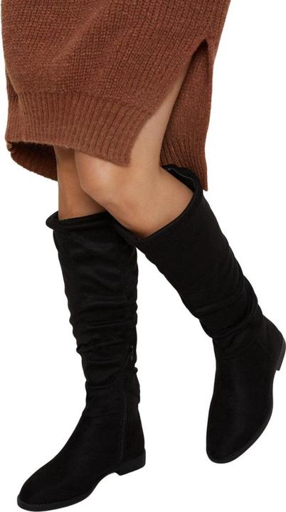 Actual product image Dorothy Perkins Womens/Ladies Karina Ruched Wide Flat Boots (40)