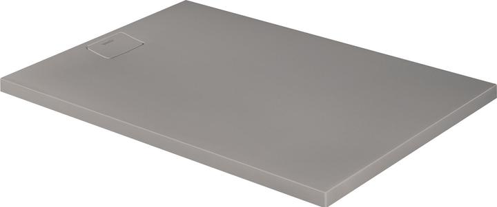 Actual product image Duravit Rectangular shower tray STONETTO 1400x1000x50mm concrete grey