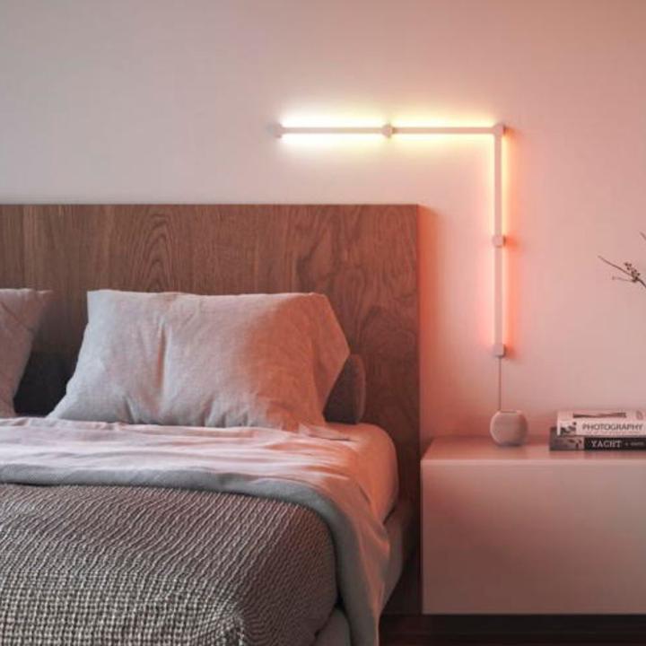 Produktbild Nanoleaf Lines Squared Starter Set (Mehrfarbig, 252 cm, Indoor)