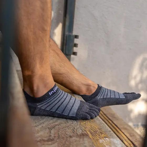 Produktbild Injinji Run NUwool No-Show Slate (40.5 - 44)