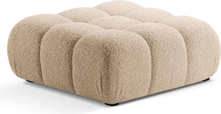 Actual product image Micadoni Pouf, "Bellis", 1 Seat, 94x94x43 Made in Europe (Cushioned stools)