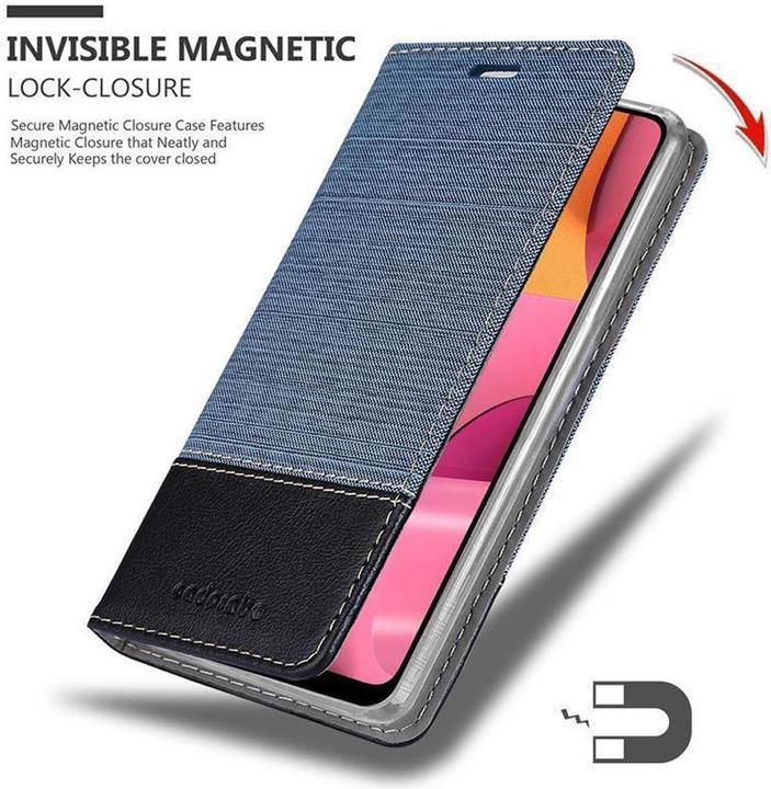 Produktbild Cadorabo Book Jeans Optik Cover (Samsung Galaxy A21)
