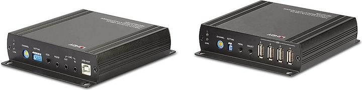 Actual product image Lindy DVI-D, USB, Audio & RS232, KVM Extender