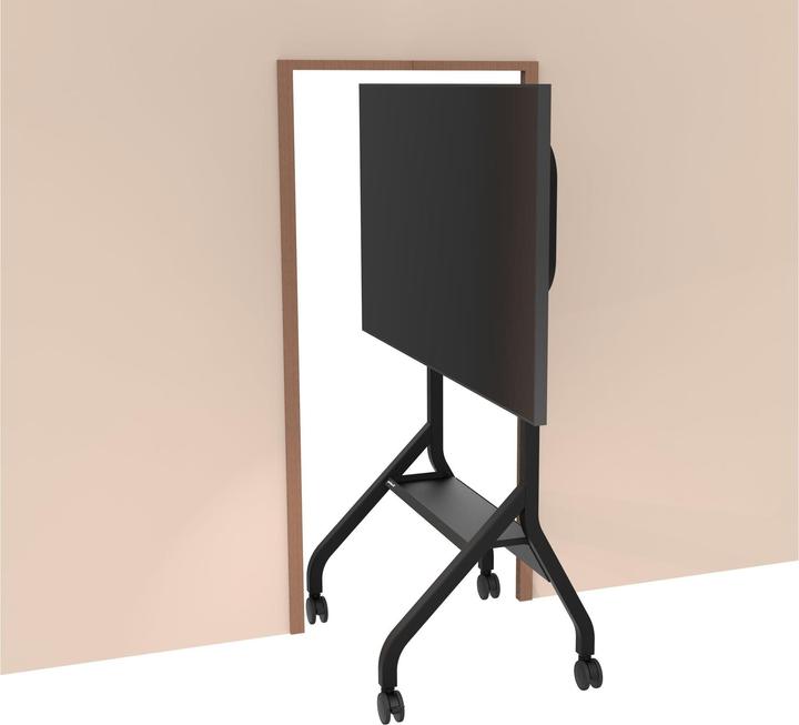 Actual product image Peerless AV trolley with shelf for displays up to 110inch inches up to 136kg up to VESA 900x600 colo (Various, 110", 136 kg)