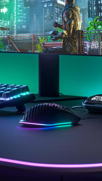 Produktbild SteelSeries Aerox 3 Maus Onyx (Kabelgebunden)