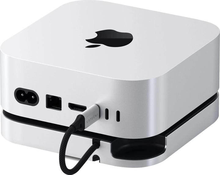Satechi Mac Mini M4 Stand & Hub with SSD Enclosure (USB-C, 5 Ports)