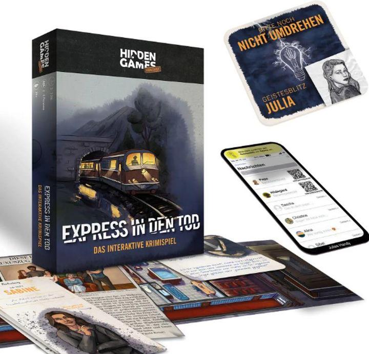 Image du produit Hidden Games Hangover - Express into Death - Jeu de piste sur le thème du crime (Allemand)