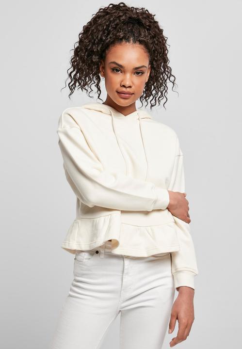 Actual product image Urban Classics Ladies Organic Volants Hoody (5XL)