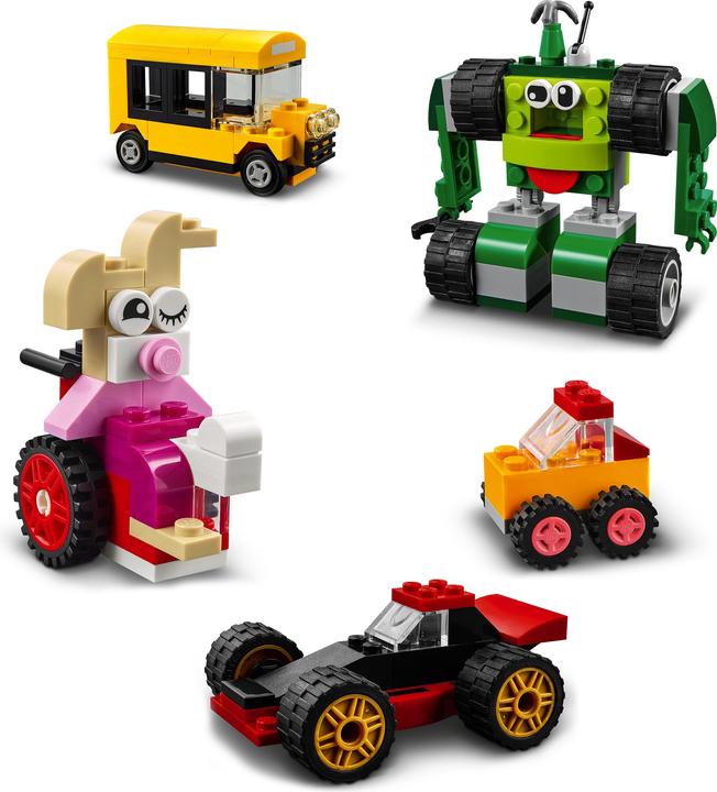 Actual product image LEGO Stone box with wheels (11014, LEGO Classic)