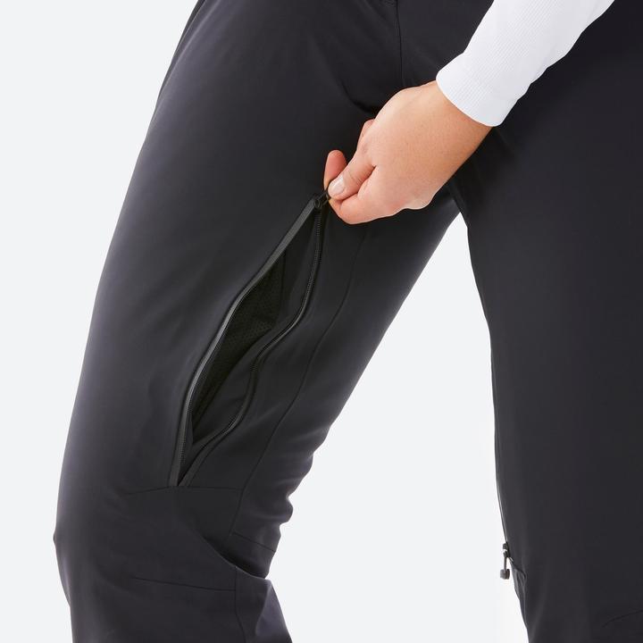 Actual product image Wedze Women's breathable ski trousers with freedom of movement - 980 khaki (40)