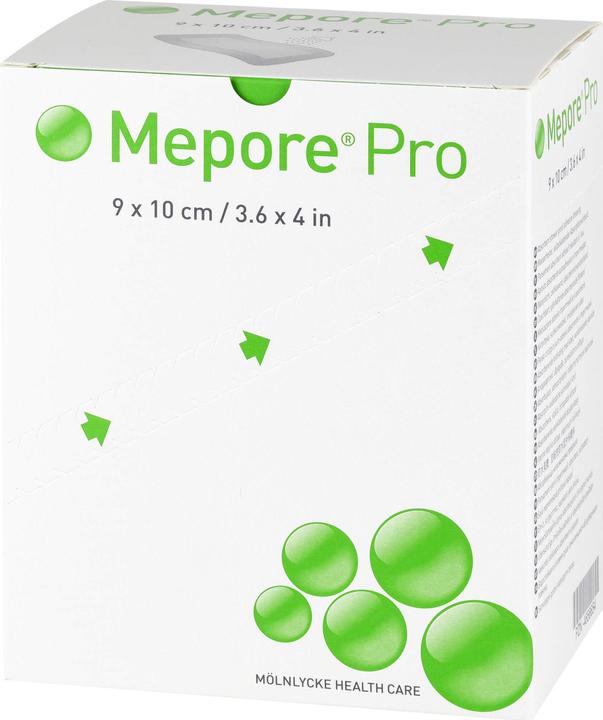 Actual product image Mepore Wundverband 10x9cm Wundkissen 6x5cm steril (40 x)
