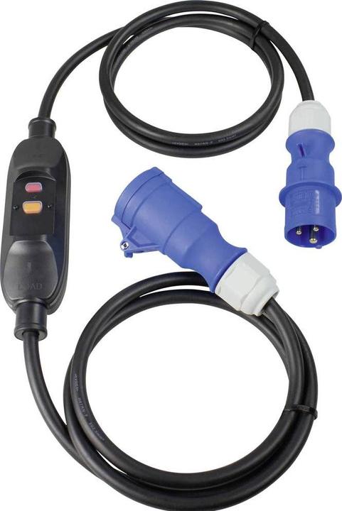 Actual product image As - Schwabe Camping CEE extension with PRCD personal protection (3 m, CEE)