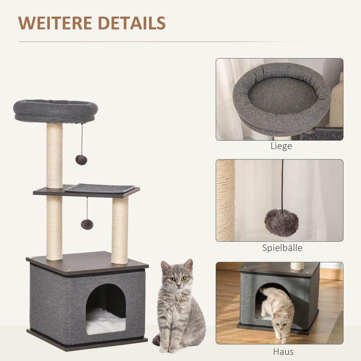 Produktbild Jamb Katzenkratzbaum (104 cm, Dunkelgrau)