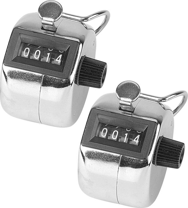 Actual product image Infactory Metal hand counter, pack of 2