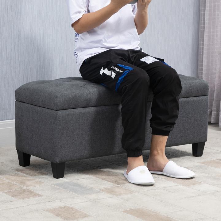Produktbild Homcom Sitzbank mit Stauraum (100 cm)