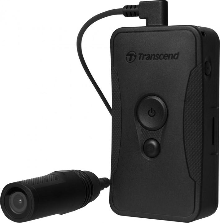 Transcend DrivePro Body 60 (Écran intégré, Bluetooth, WiFi, Vision nocturne, Récepteur GPS, Full HD)