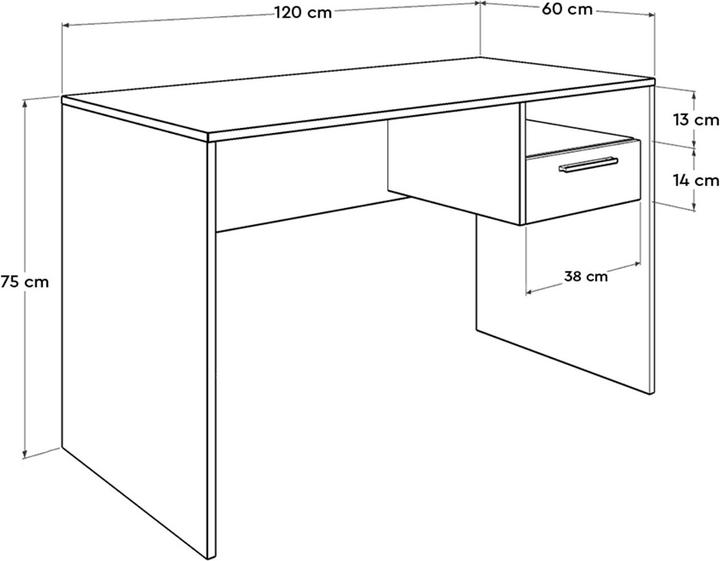 Actual product image Kalune Design Jamie (120 x 75 x 60 cm)