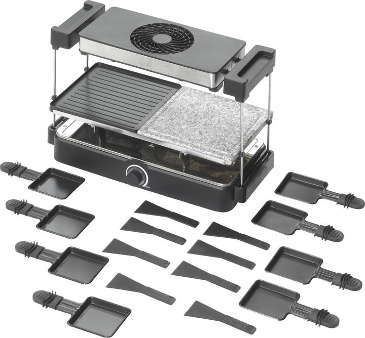 Actual product image Trebs Racletteofen mit Dunstabzug und Steinplatte