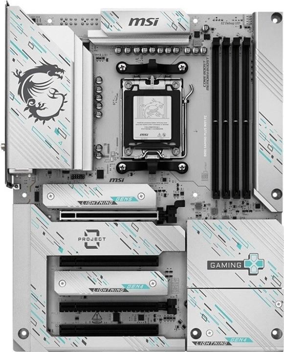 Produktbild MSI B850 Gaming Plus Wifi PZ (B850,AM5,ATX,DDR5) (AM5, AMD B850, ATX)