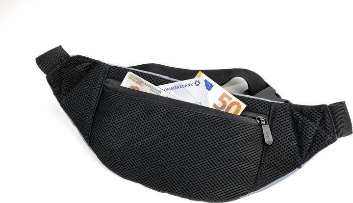 Immagine prodotto Troika REFLECTIVE BAG Sac banane réfléchissant, gris/noir