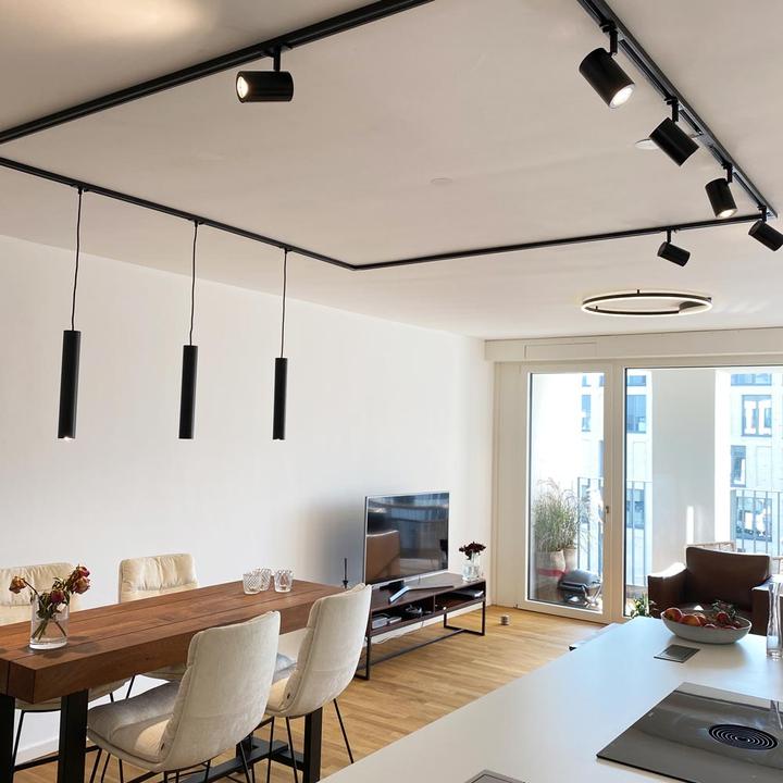 Actual product image s.luce Crutch pendant lamp incl. 1-phase track system (GU10)