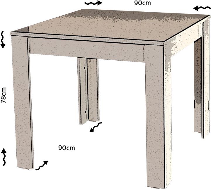 Actual product image Hanah Home Heidi (90 x 78 x 90 cm)