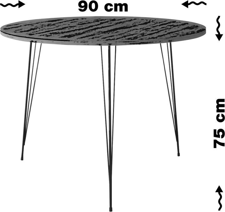 Actual product image Hanah Home Hamza (90 x 90 x 75 cm)