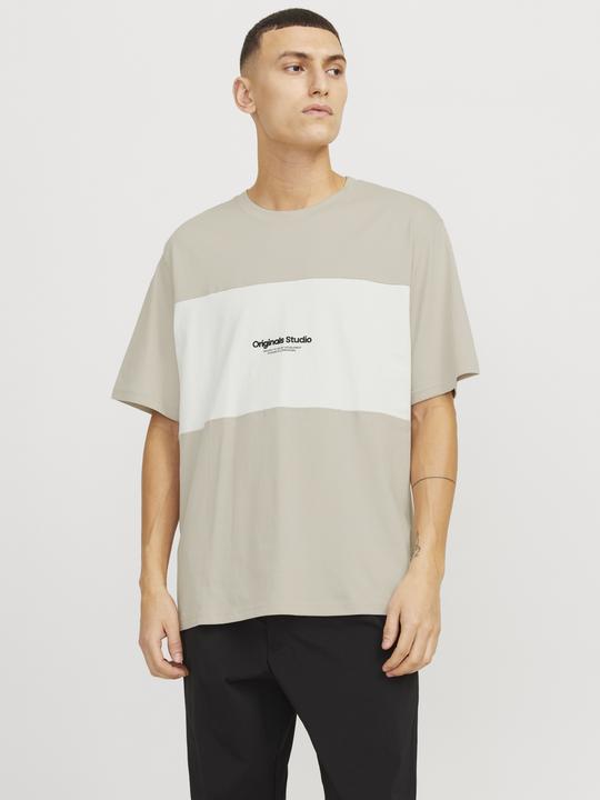 Actual product image Jack & Jones Jorvesterbro Block Tee Ss Crew Styd Aw24 (S)