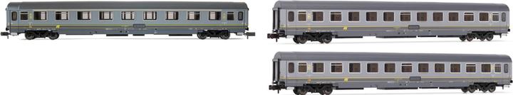 Image du produit Hornby FS 3 voitures voyageurs UIC-Z1 A + 2B grises ép. V (Voie N)