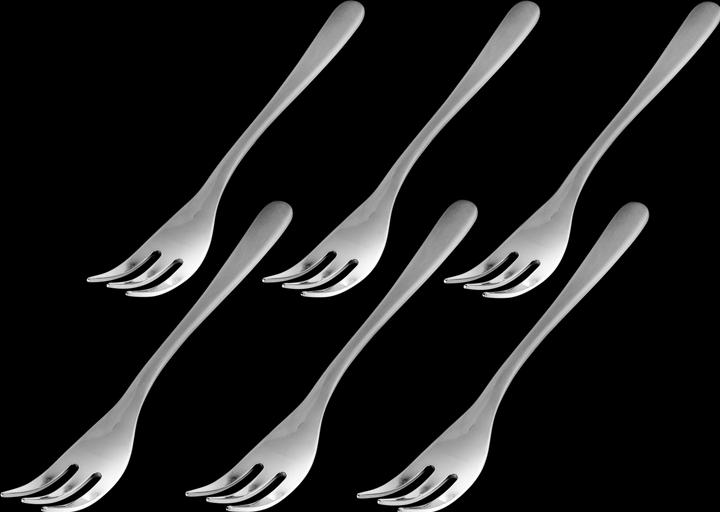 Actual product image Sambonet Button cake fork set 6 pcs stainless steel (6 Piece, Cutlery set)