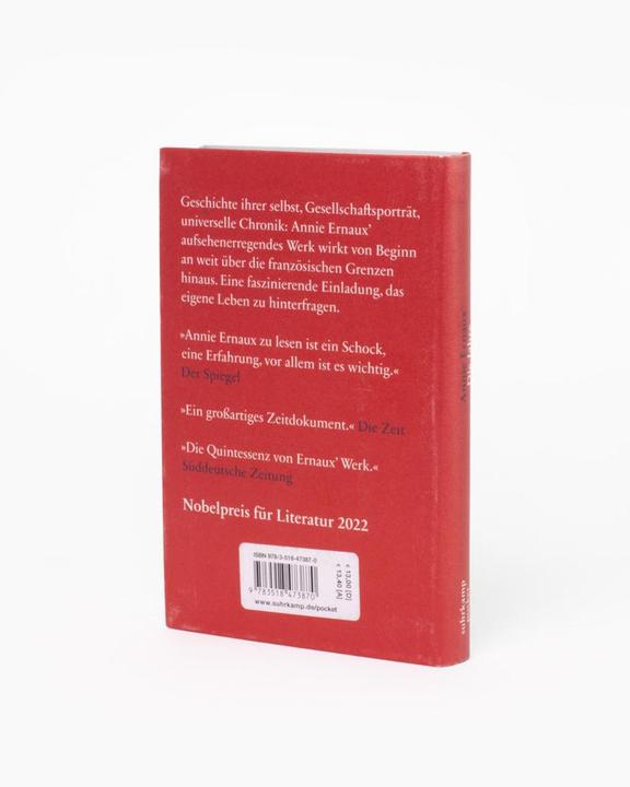 Produktbild Die Jahre (Deutsch, Annie Ernaux, Sonja Finck, 2023)