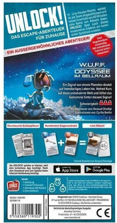 Image du produit Asmodée Déverrouiller! W.U.F.F. (scénario unique)