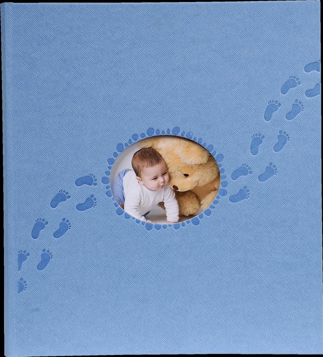 Exacompta PILOO Album 29x32 cm blau (29 x 32 cm)