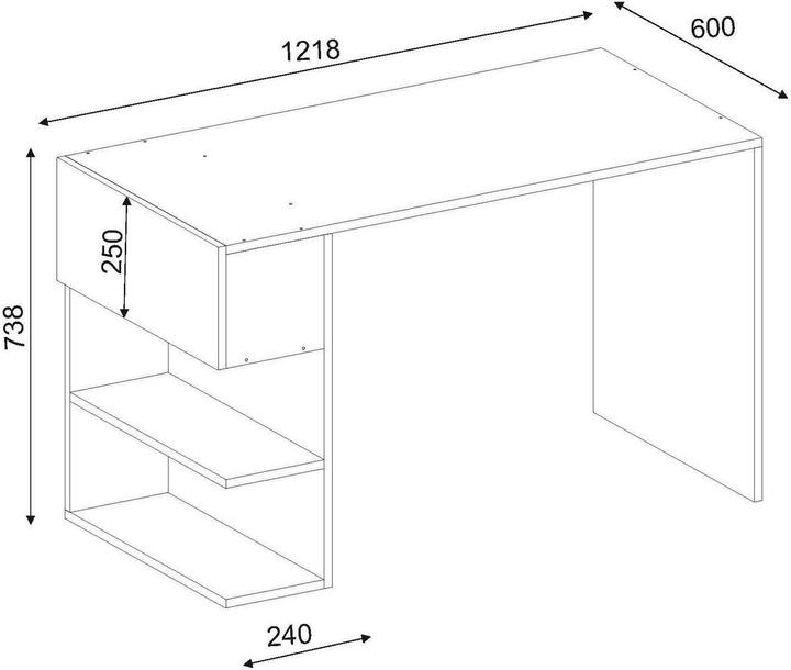 Immagine prodotto Kalune Design Anton (122 x 74 x 60 cm)