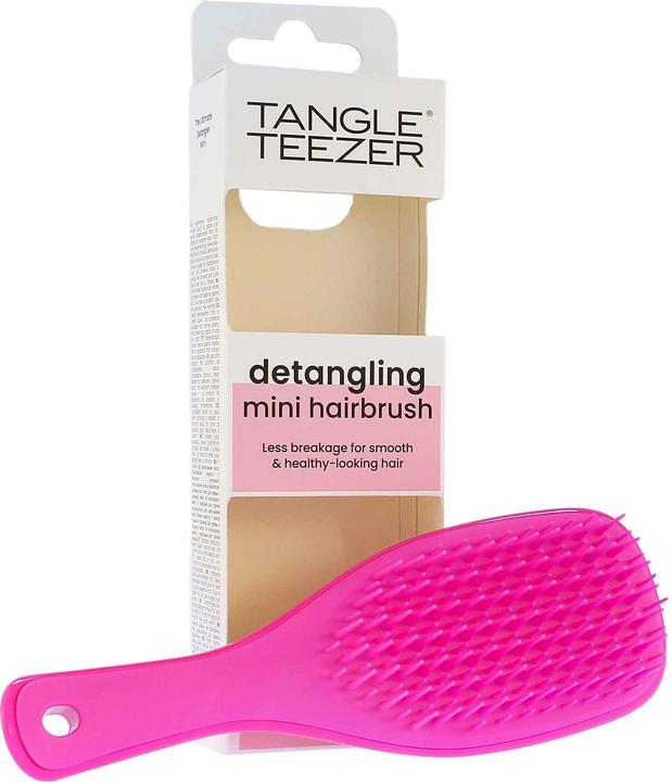 Produktbild Tangle Teezer Mini Die ultimative Detangler-Haarbürste Sanft zu nassem Haar Zweistufige Zähne Komfortabel