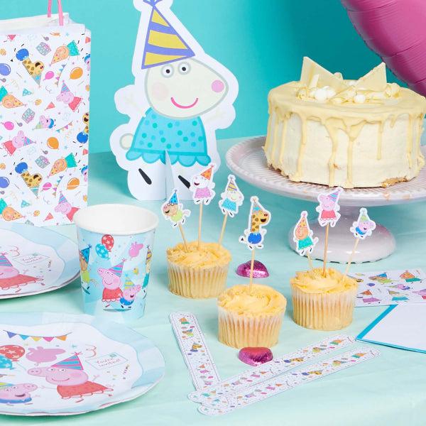 Image du produit Amscan 8 sets d'invitation Peppa Pig (8 pcs)