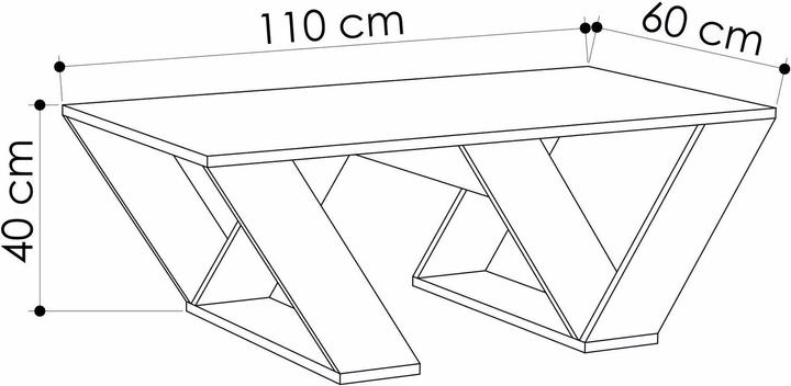 Image du produit Skye Decor Thiago (110 x 40 x 60 cm)