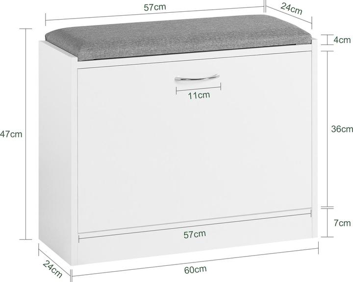 Produktbild SoBuy Stanley (61 x 47 x 24 cm)