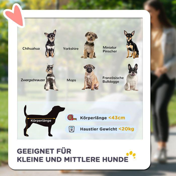 Produktbild Swisshandel24 Hundewagen Hundebuggy klappbar für Hunde & Katzen bis 20 kg Katzenbuggy (Katze, Hund, Sicherheitsverschluss, Faltbar, Reflektoren)