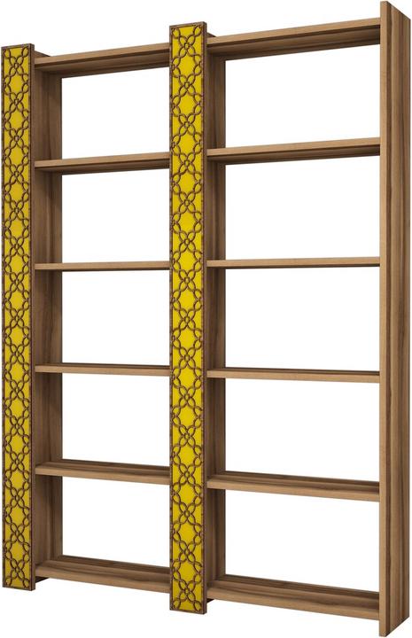 Walnut and yellow